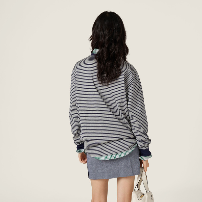 Long-sleeved jersey T-shirt 3