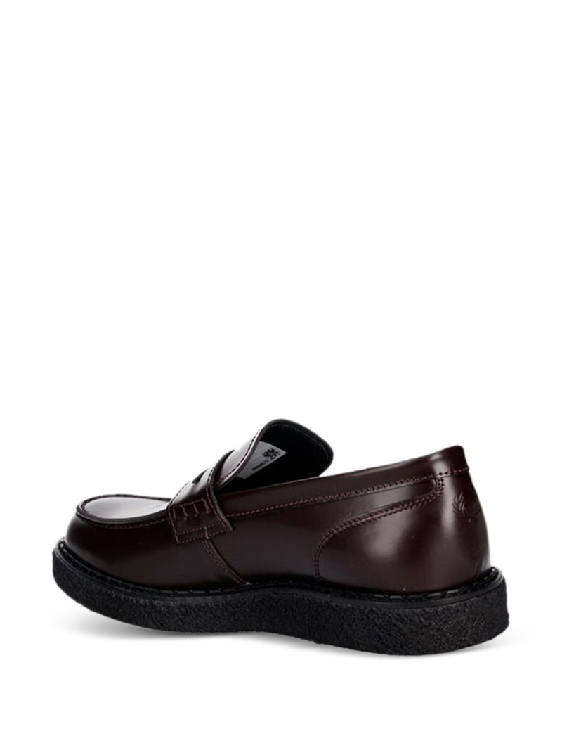 panelled penny loafers 3