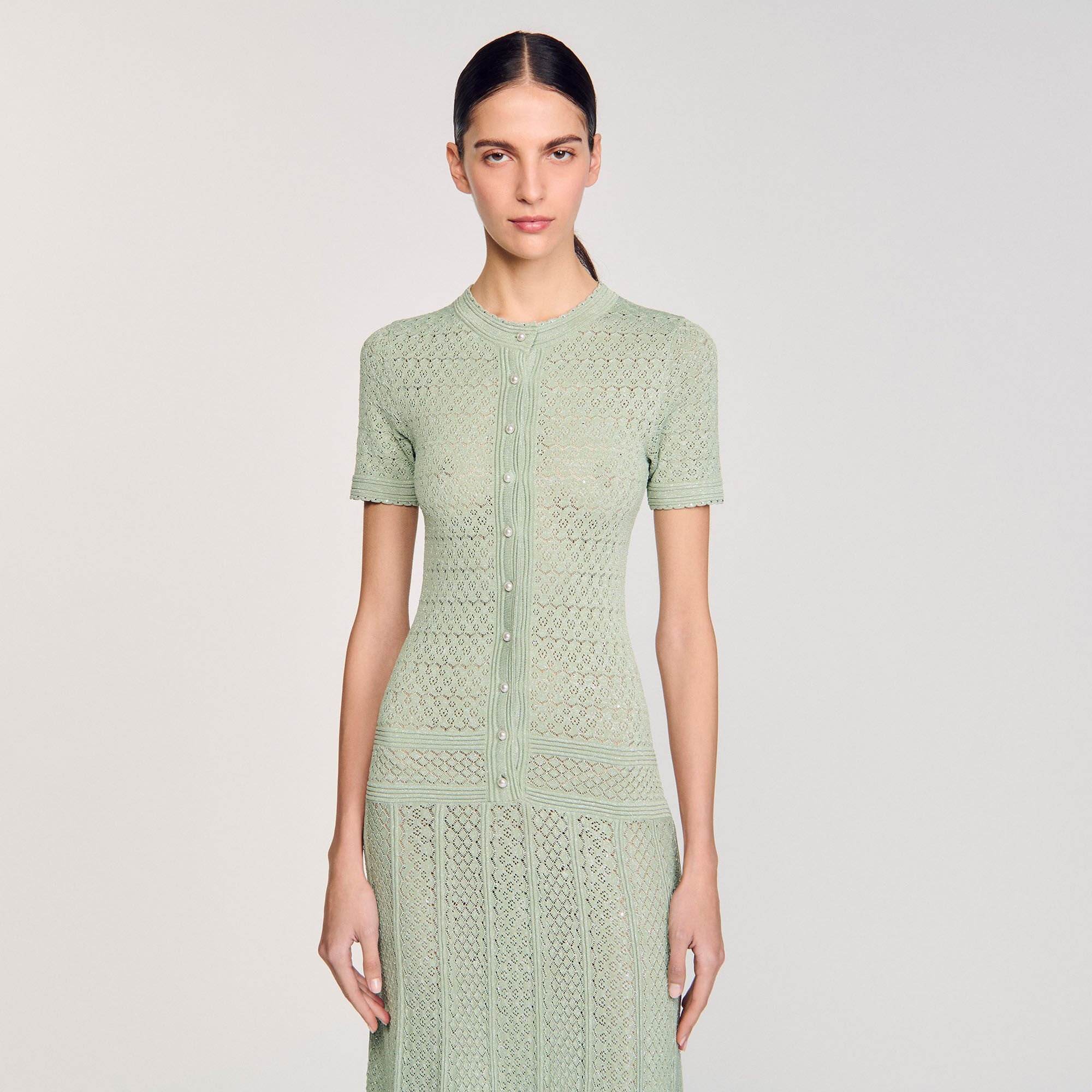 KNIT MAXI DRESS - 4