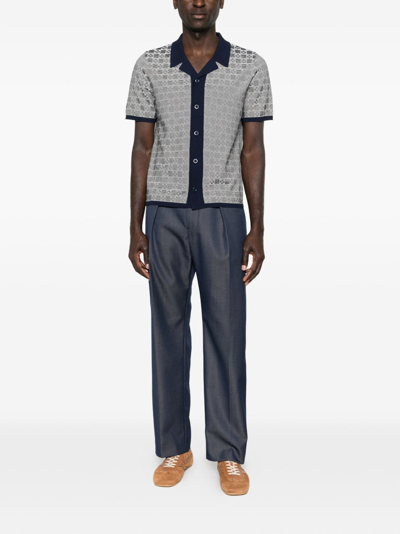 Sandro patterned buttoned shirt outlook