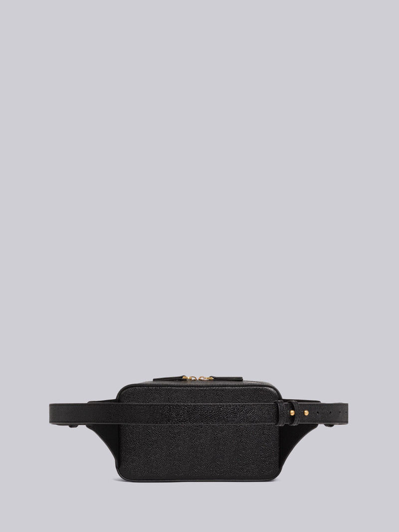 Pebble Grain Leather Chest Belt Bag 4