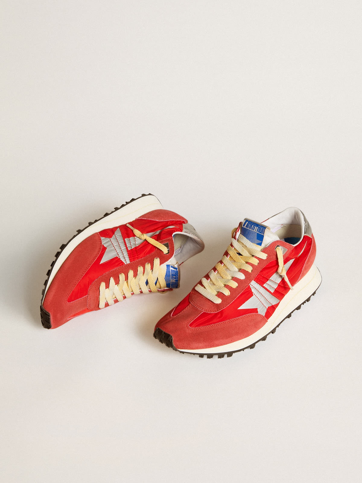 Men’s Marathon with red nylon upper and silver star - 2