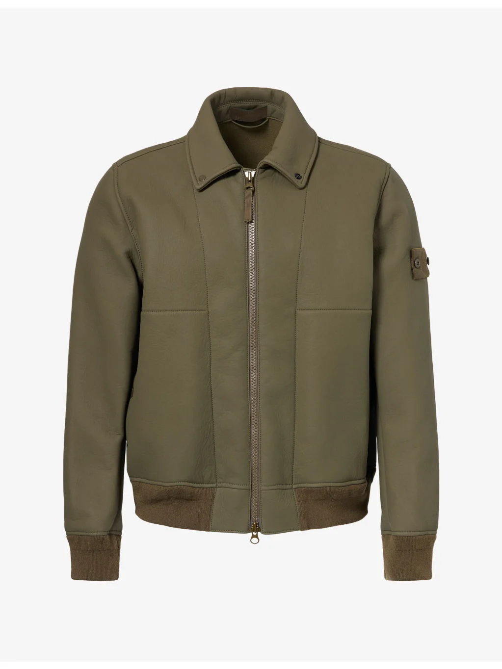 Ghost Rubberised Leather Jacket - 1