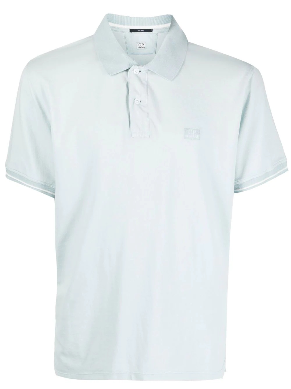 logo-embroidered polo shirt - 1