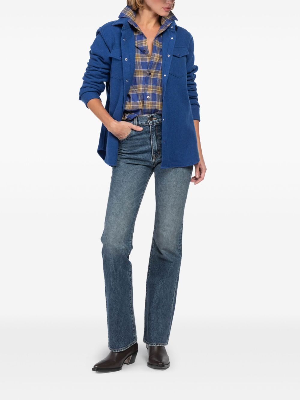 cashmere overshirt - 6
