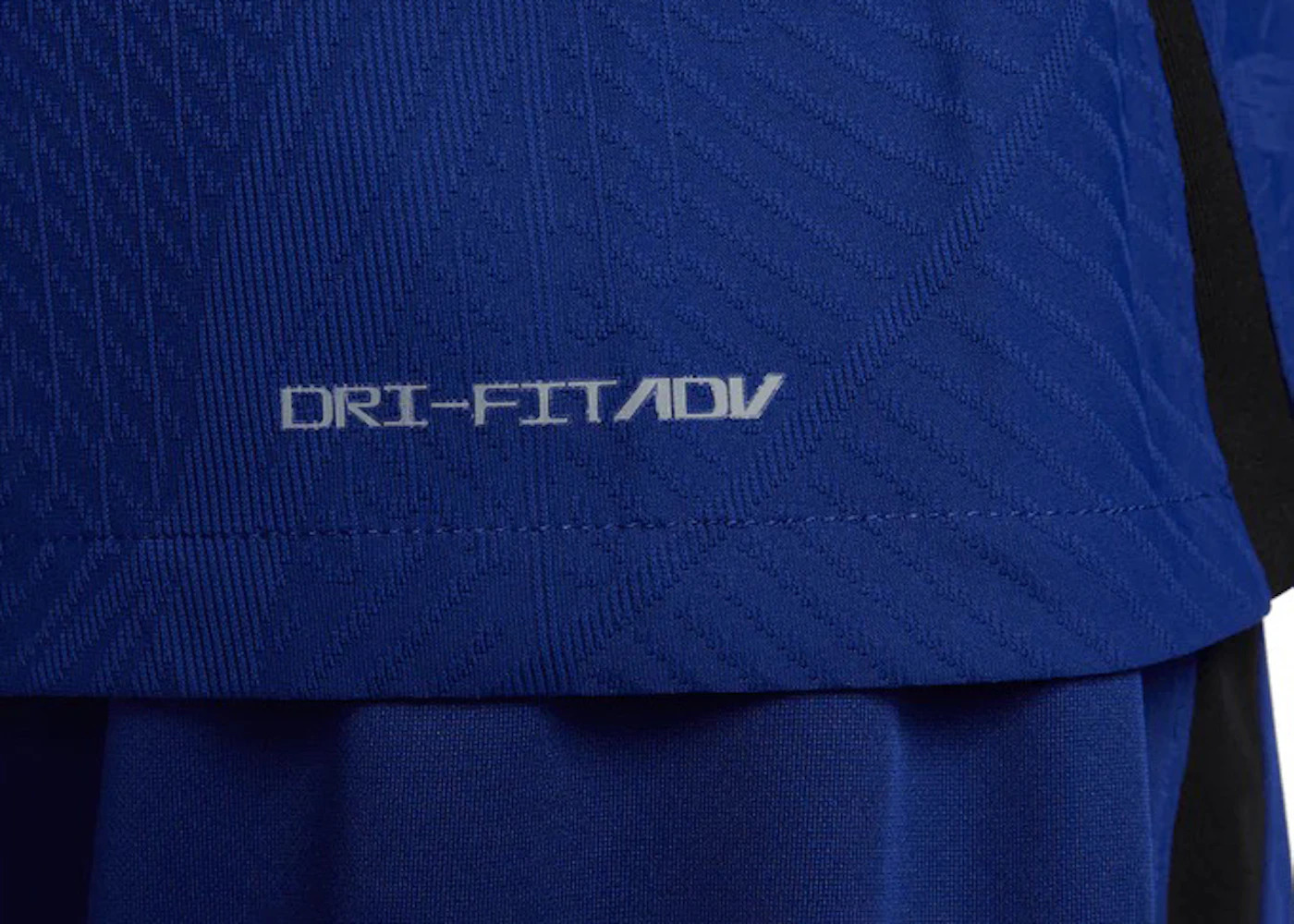 Nike Netherlands 2022/23 Match Away Dri-FIT ADV Soccer Jersey Deep Royal Blue/Black/Habanero Red - 2