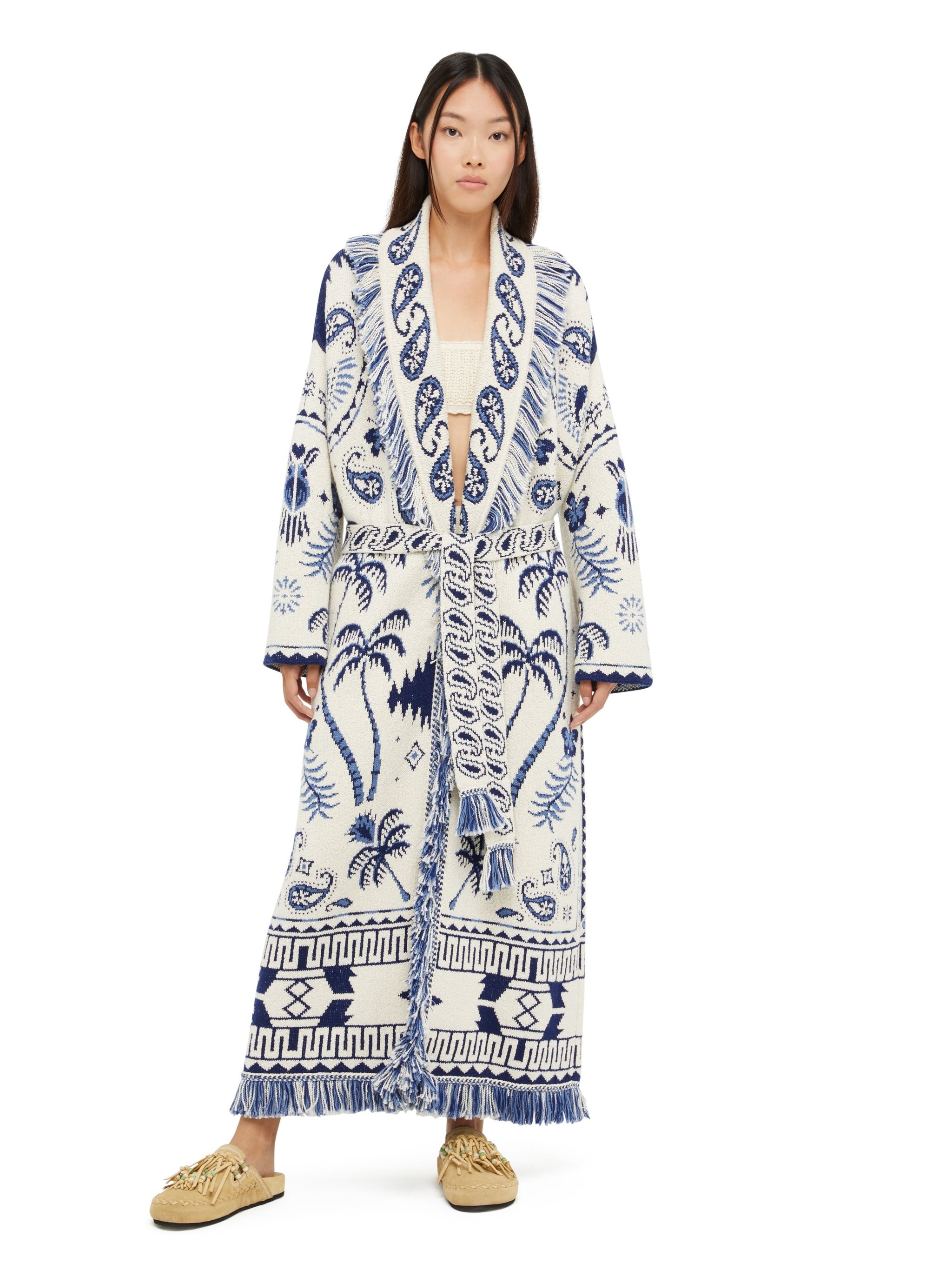 Lush Nature Foulard Coat - 5