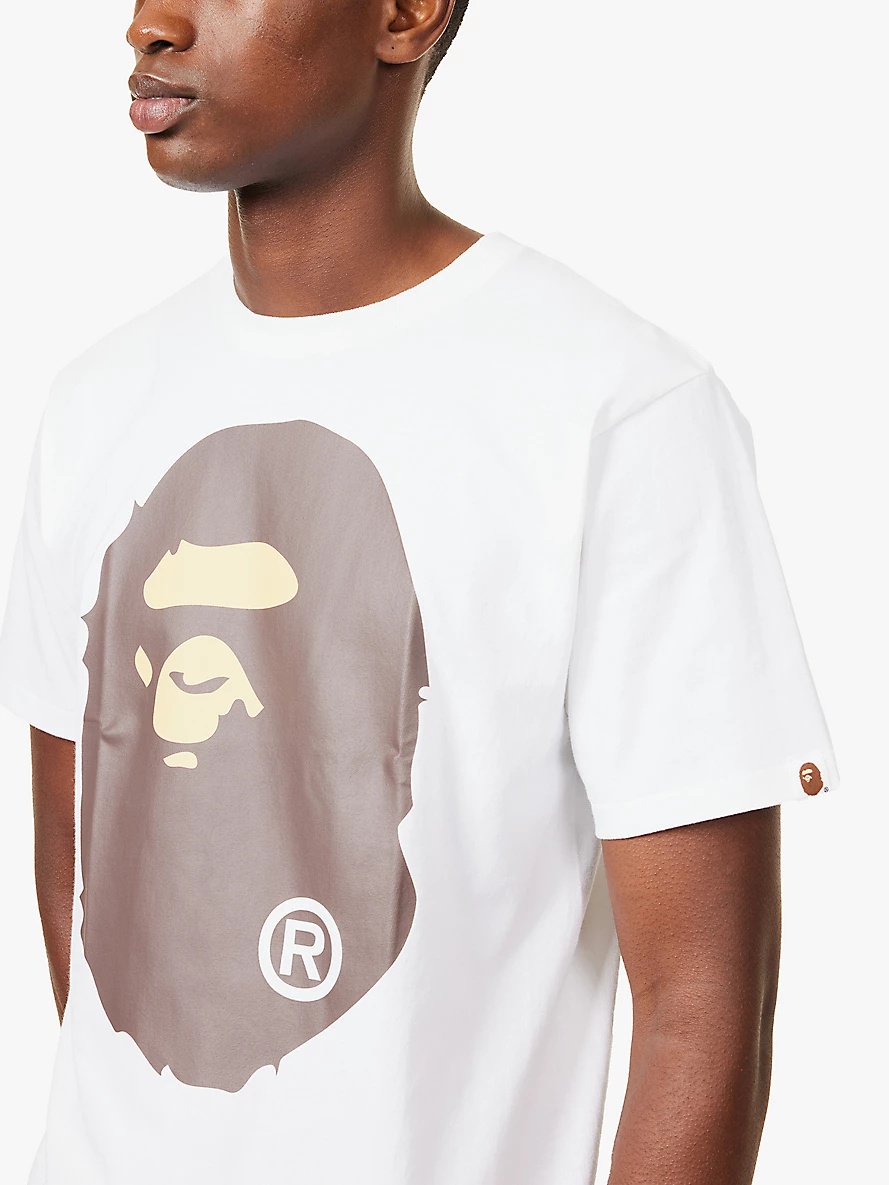 Big Ape Head graphic-print cotton-jersey T-shirt - 5