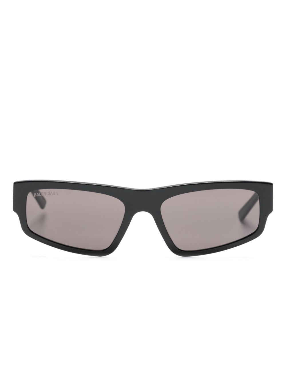 logo-print square-frame sunglasses - 1