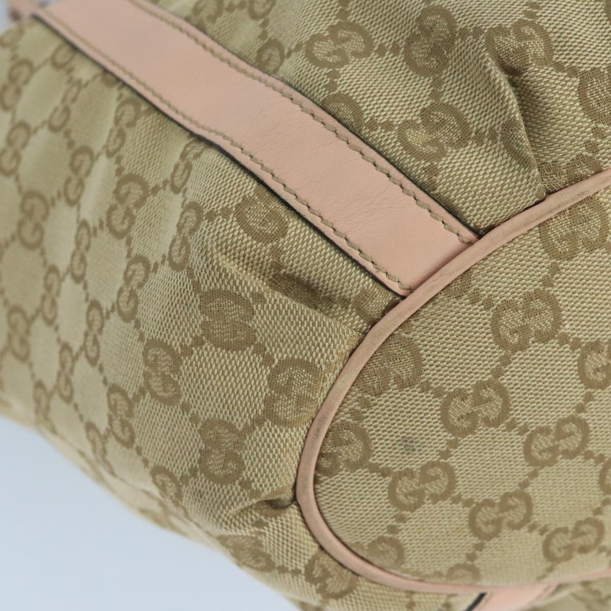 GUCCI GG Canvas Tote Bag Beige - 11