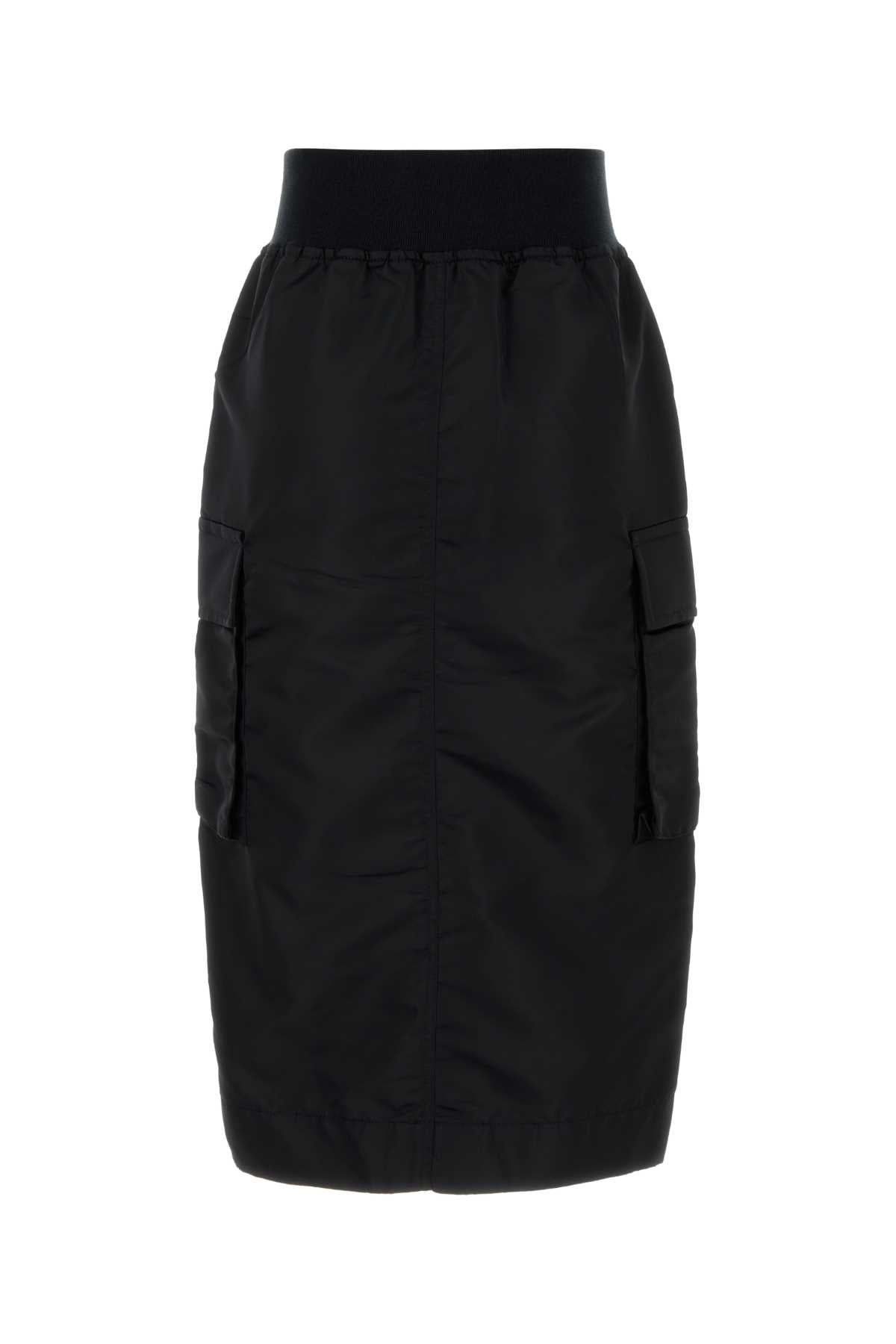 Sacai Women Black Nylon Skirt - 2