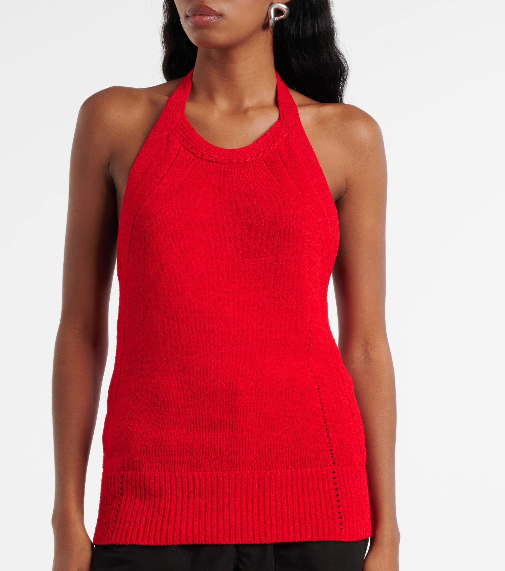 Leona knitted halterneck top - 6