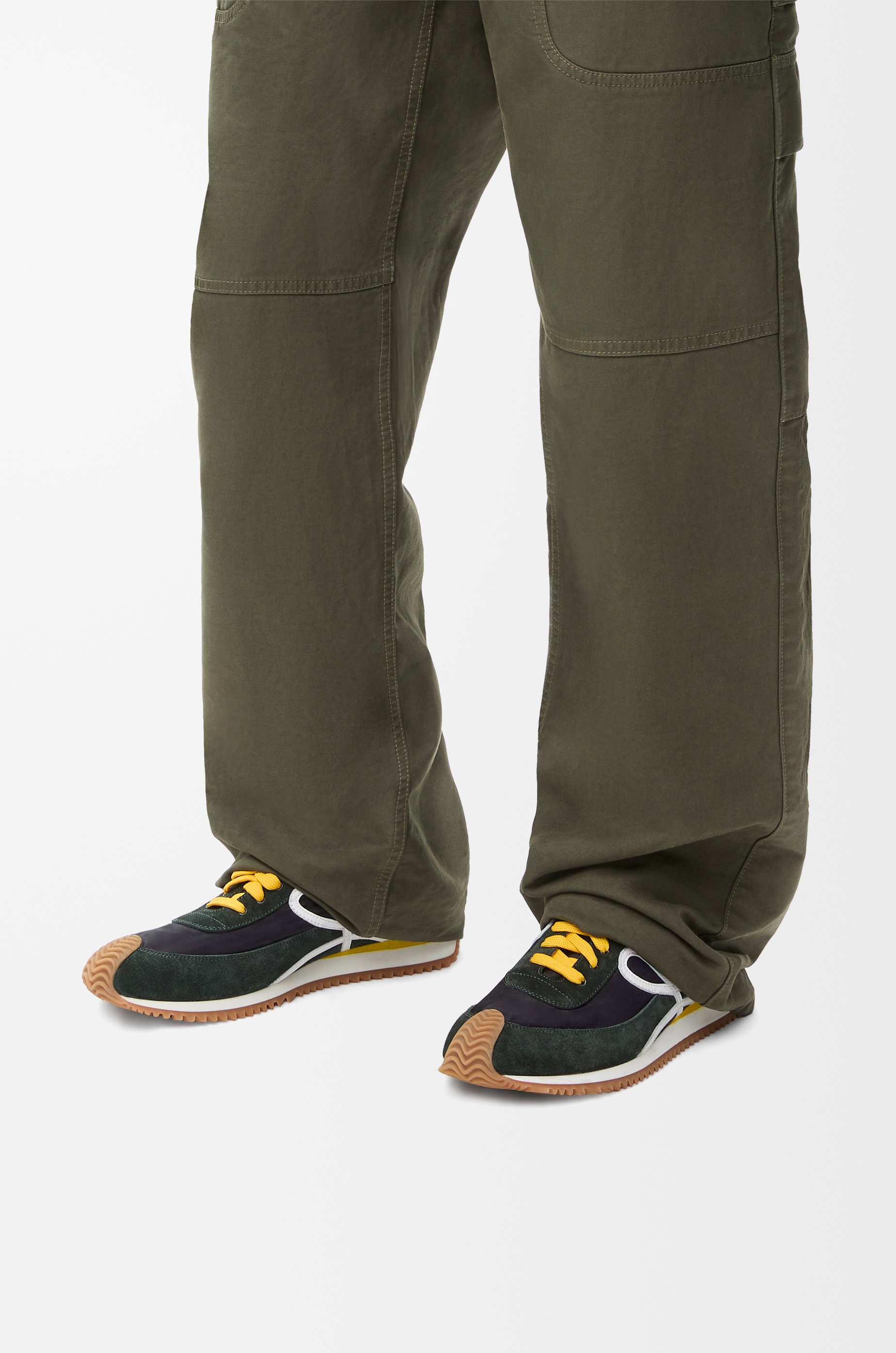 Flow Runner 2.0 in nylon and suede - 2