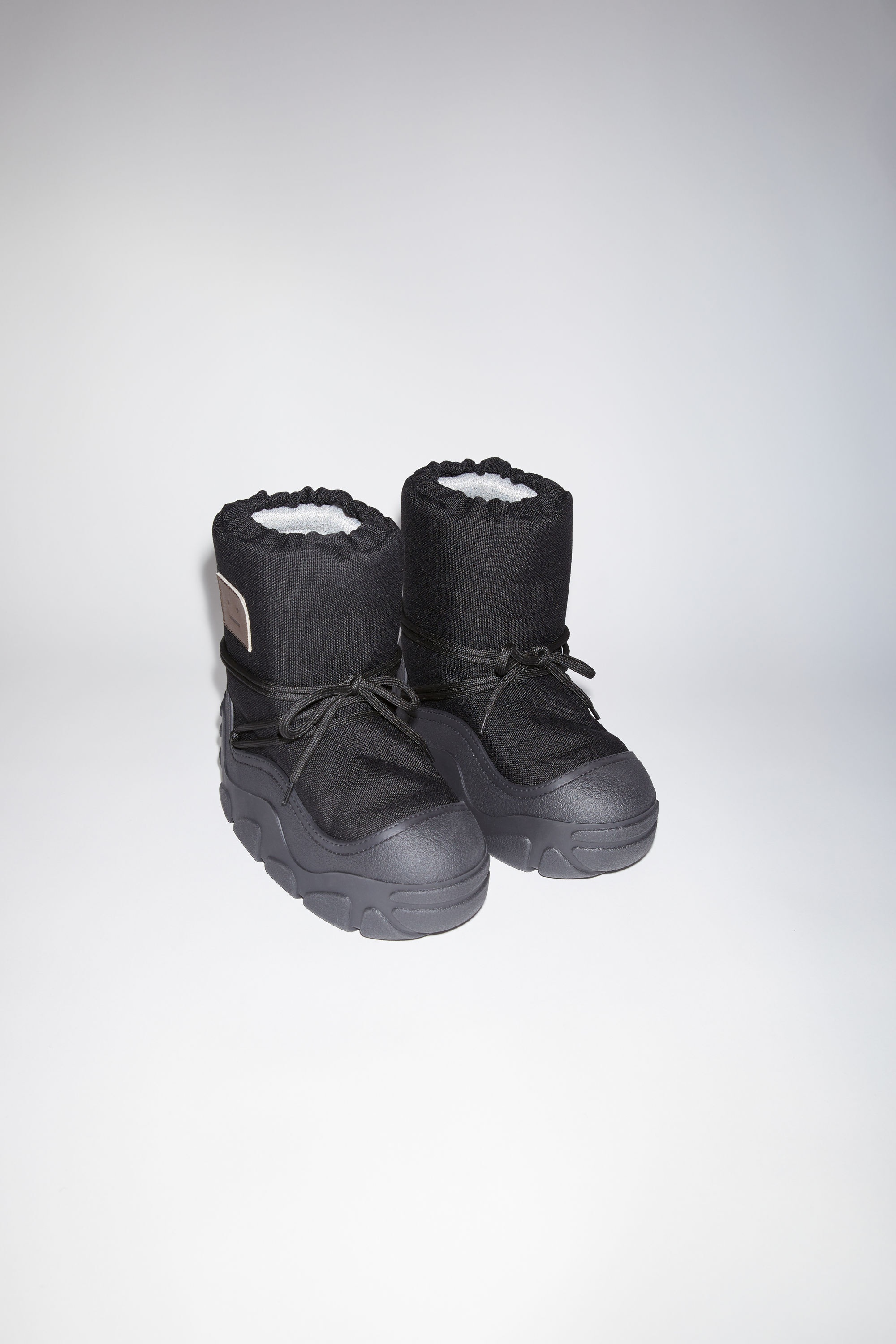 Platform snow boots - Black / Black - 3