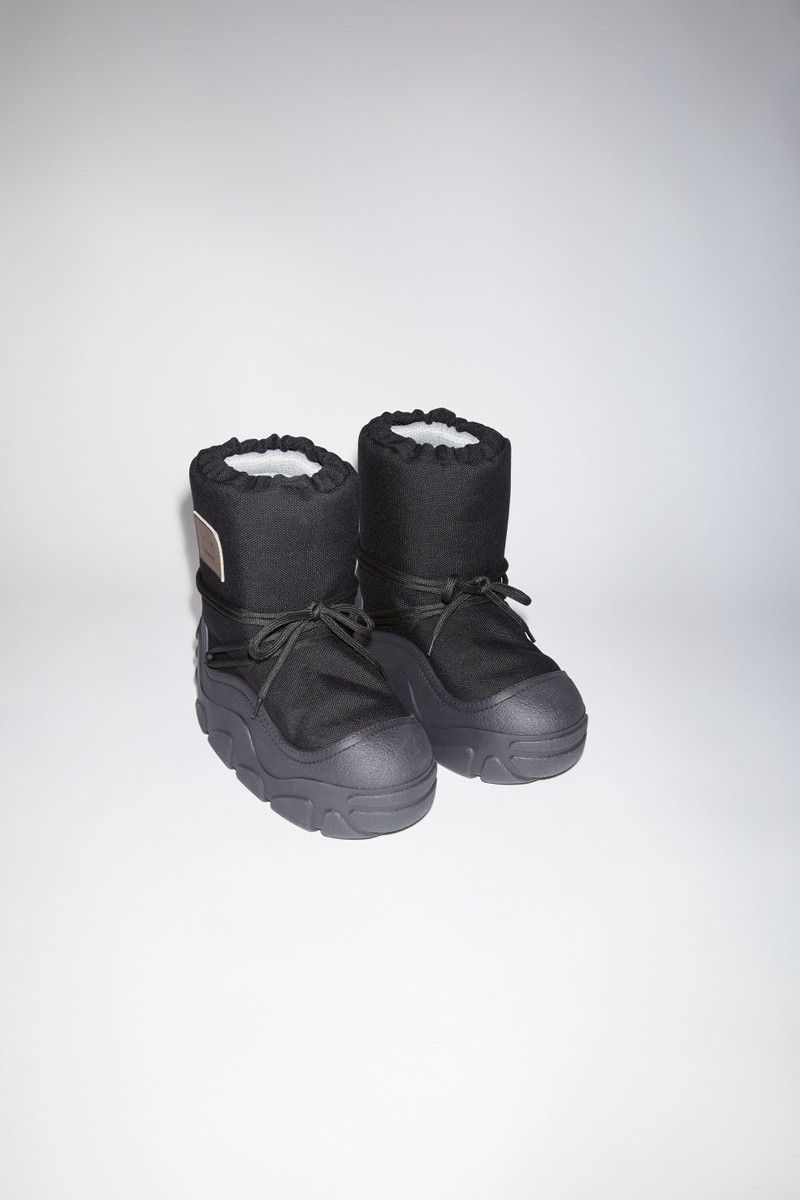 Platform snow boots - Black / Black 3