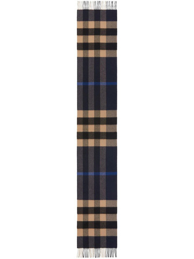 Burberry Check Cashmere Scarf outlook