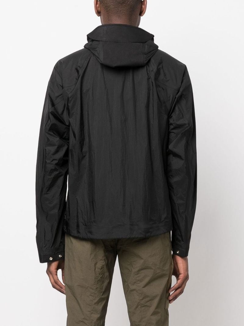 panelled hooded jacket - 4