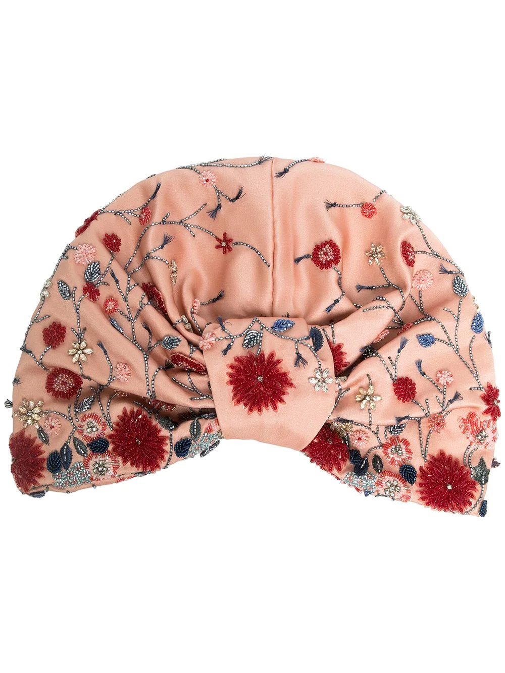 Zeinab knot-front wrapped cap - 1