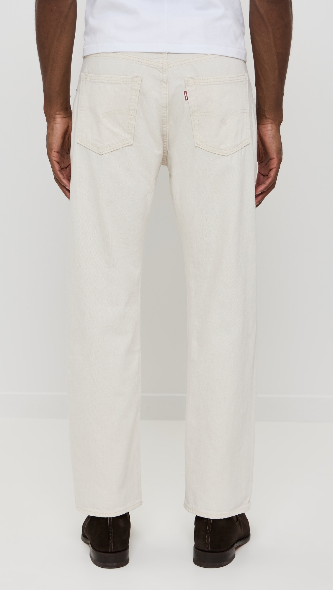555 Relaxed Straight Linen Blend Jeans - 2