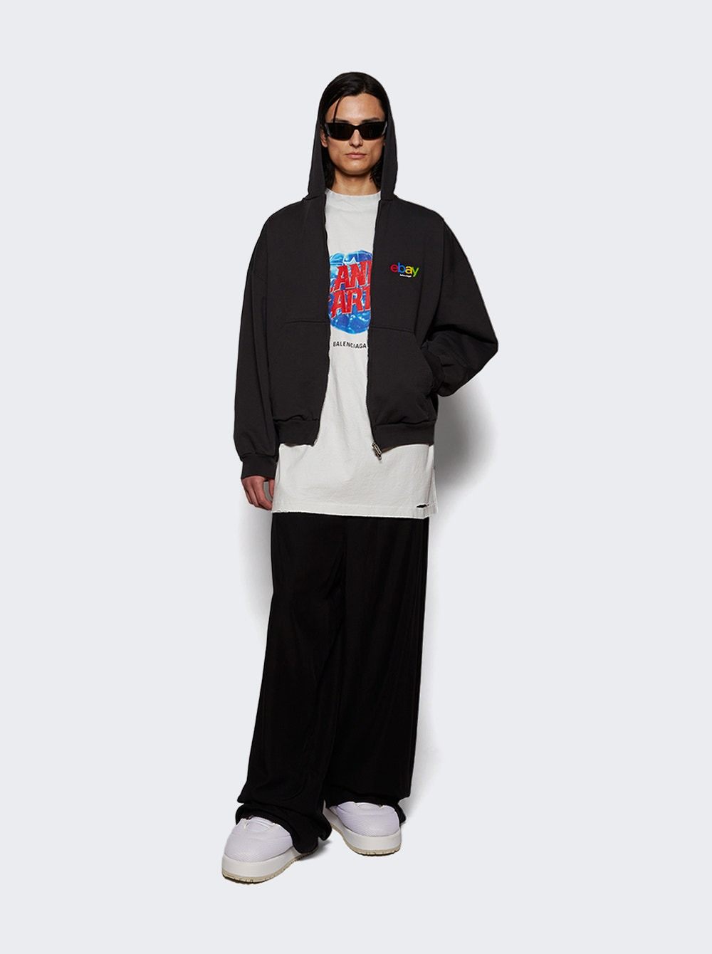 Fluid Tailored Pants Black - 5