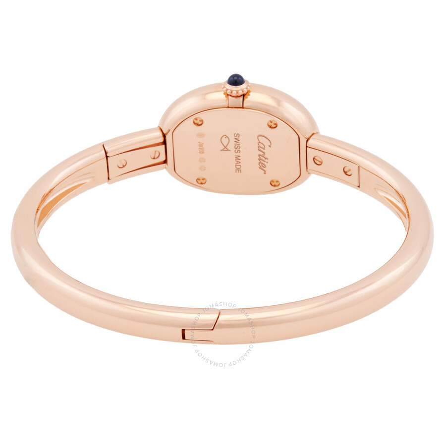 Cartier Baignoire Quartz Silver Dial Ladies Watch WGBA0047 - 3
