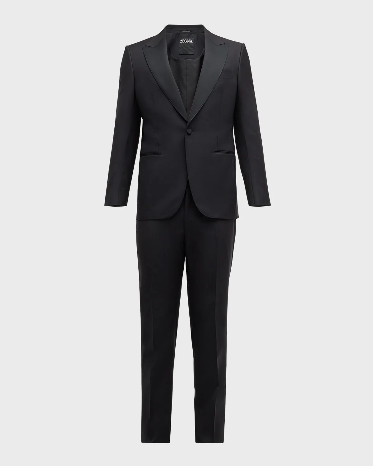 남자의 모직 단단한 Tuxedo - 1