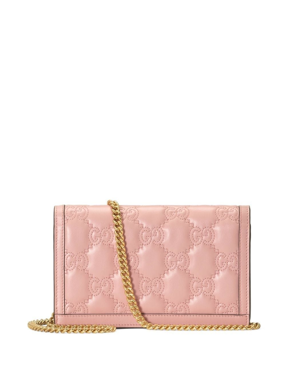 GG Matelassé chain-strap wallet - 2