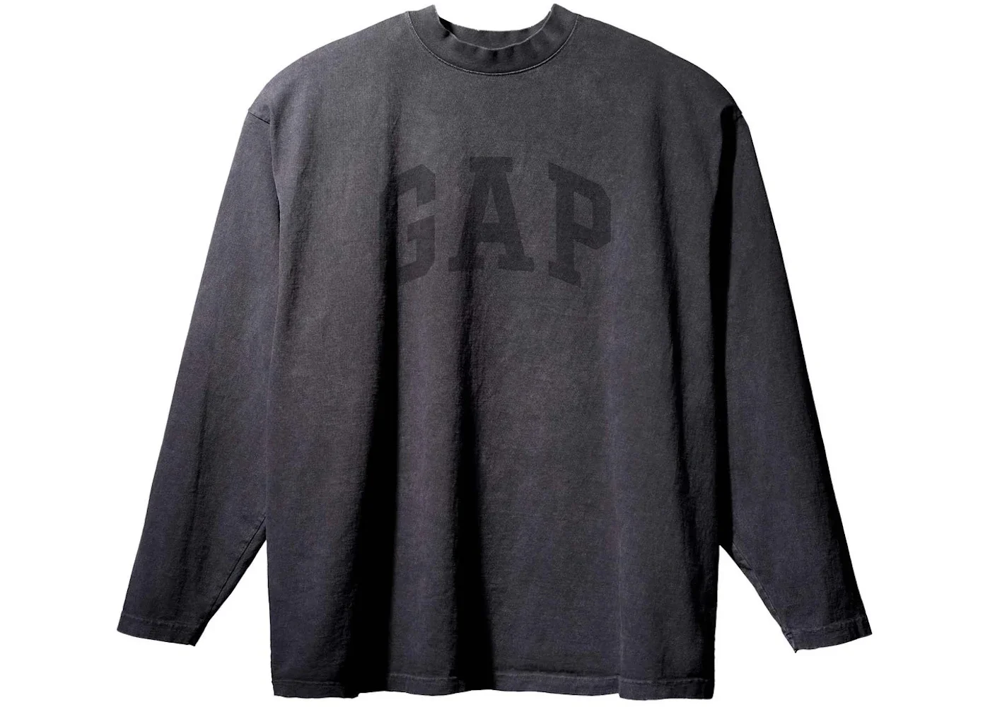 Yeezy Gap Dove Longsleeve Tee Washed Black - 1
