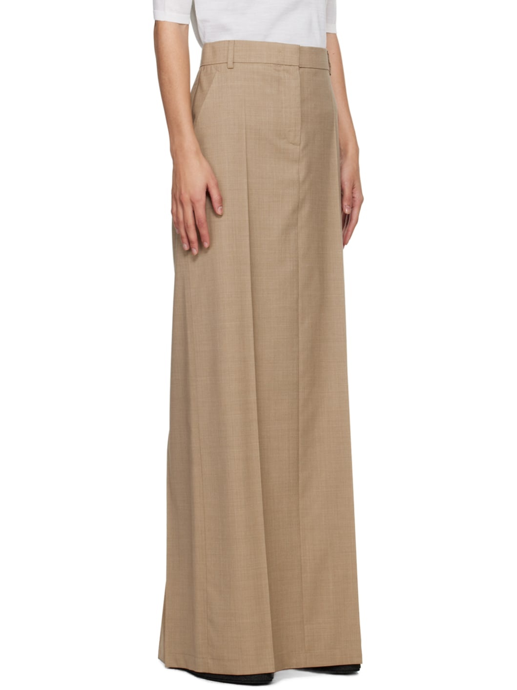 Beige Circeo Maxi Skirt - 2