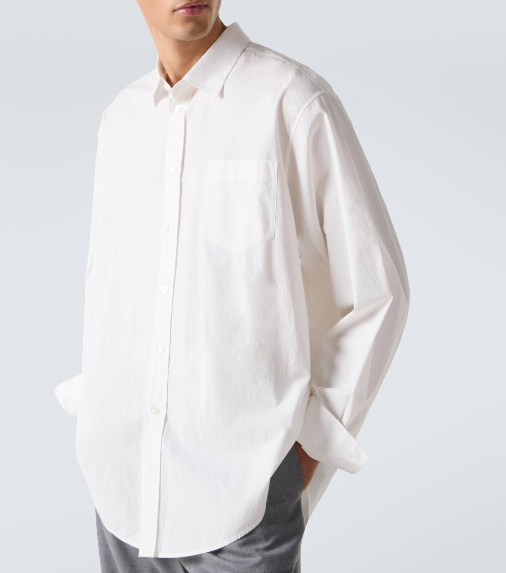 Thane cotton poplin shirt - 5