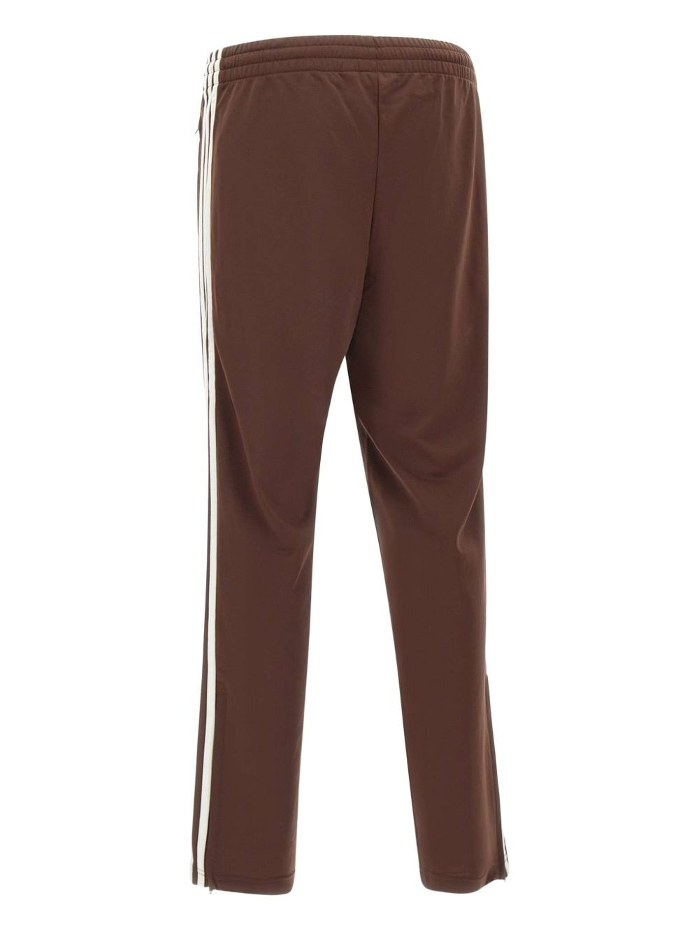 side-stripe zipped-hem track pants - 2