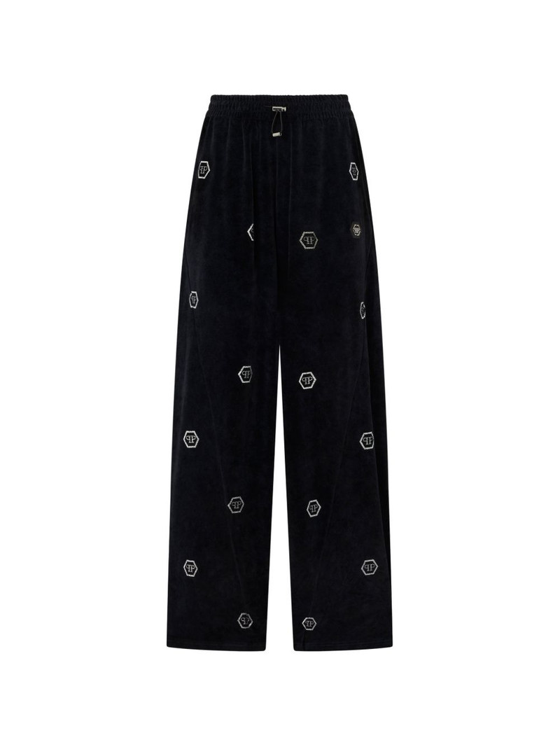 logo-embellished track pants 1