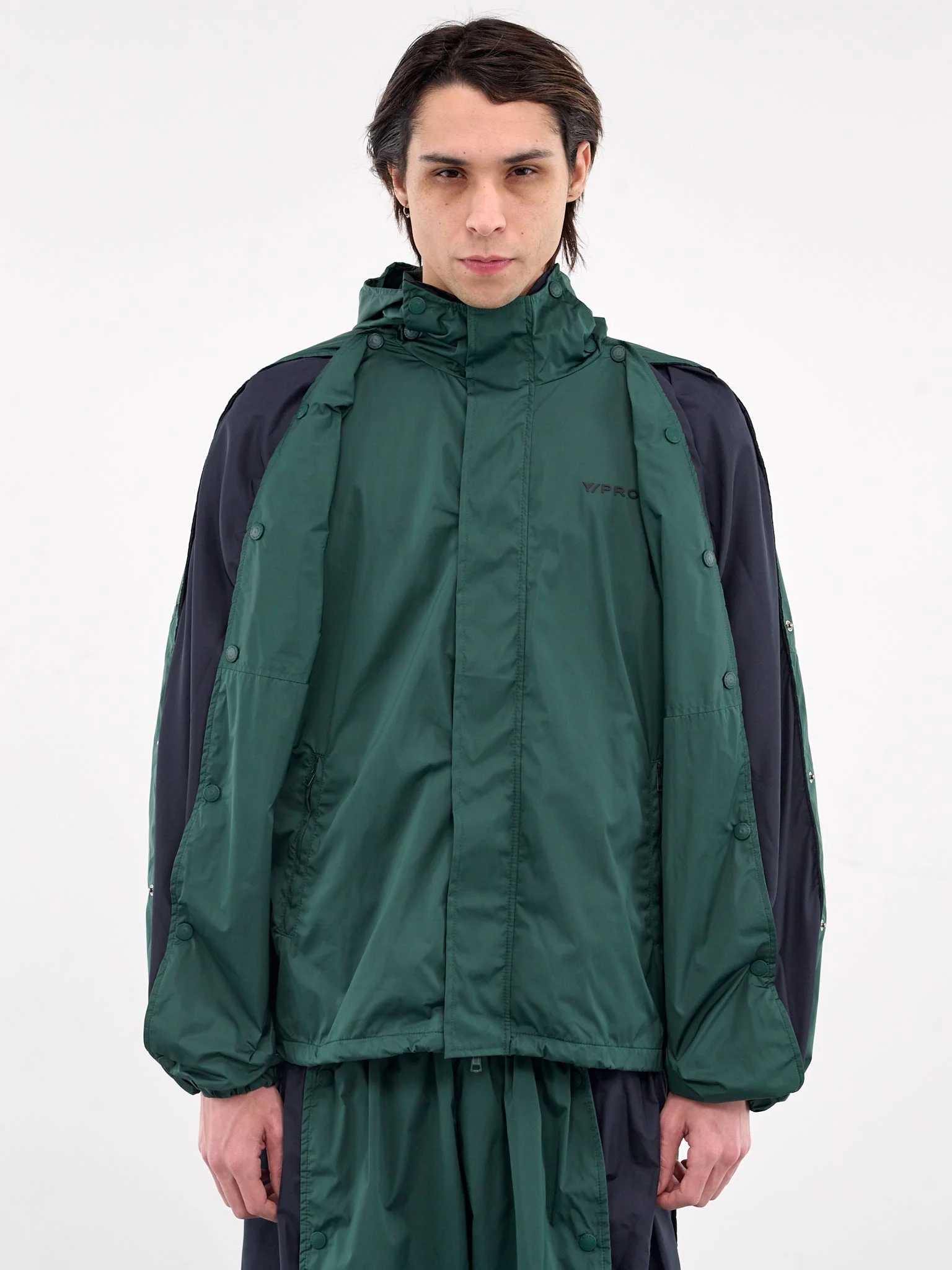 Snap Insert Windbreaker - 1