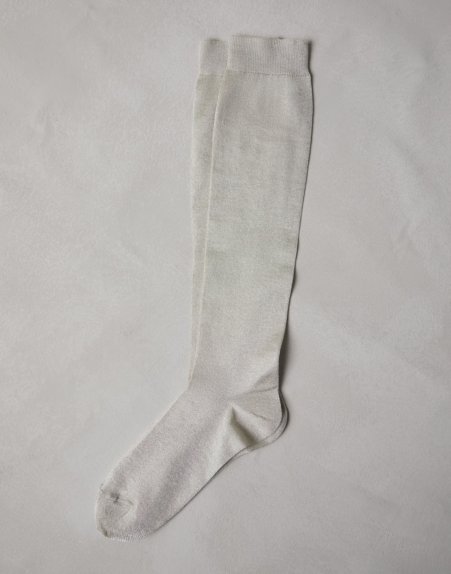 Sparkling knit socks - 1