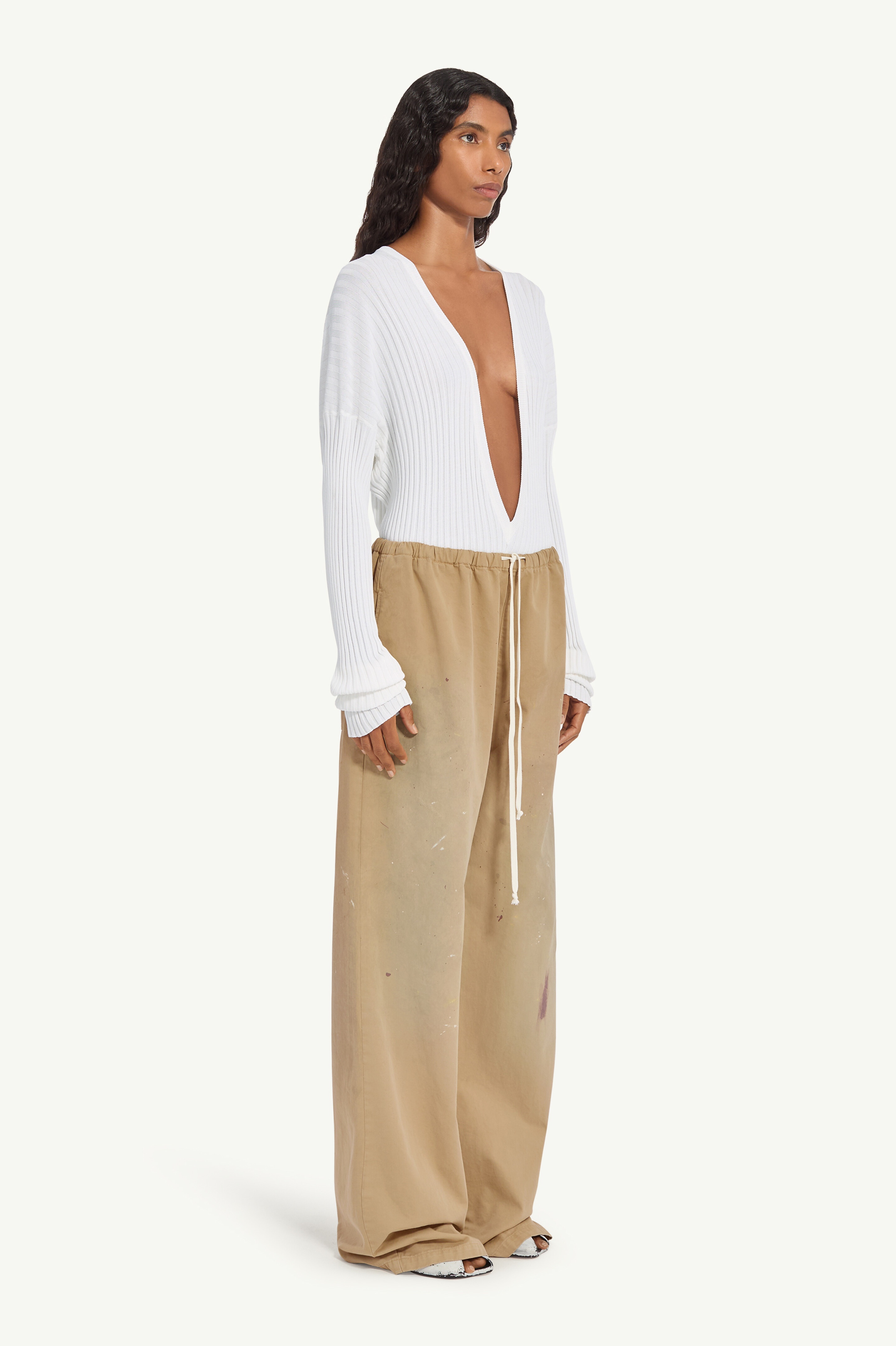 MM6 Maison Margiela Cotton Trousers | REVERSIBLE