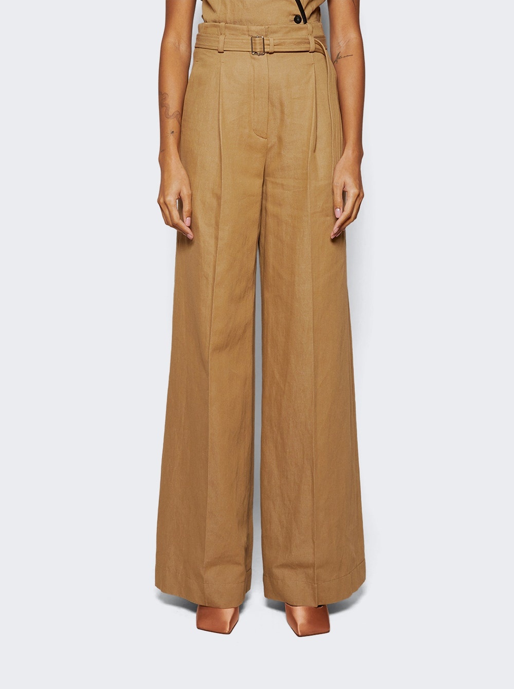 Dana Wide Leg Pant Hazelnut - 3