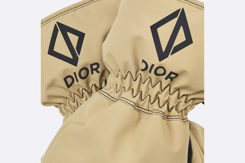 DIOR AND PETER DOIG CD Diamond Ski Mittens 5