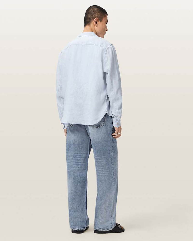 LENNY WIDE LEG DENIM JEANS 7