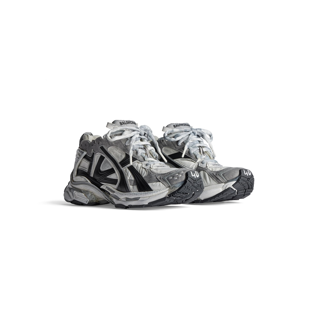Women's Runner Sneaker in Grey - 2