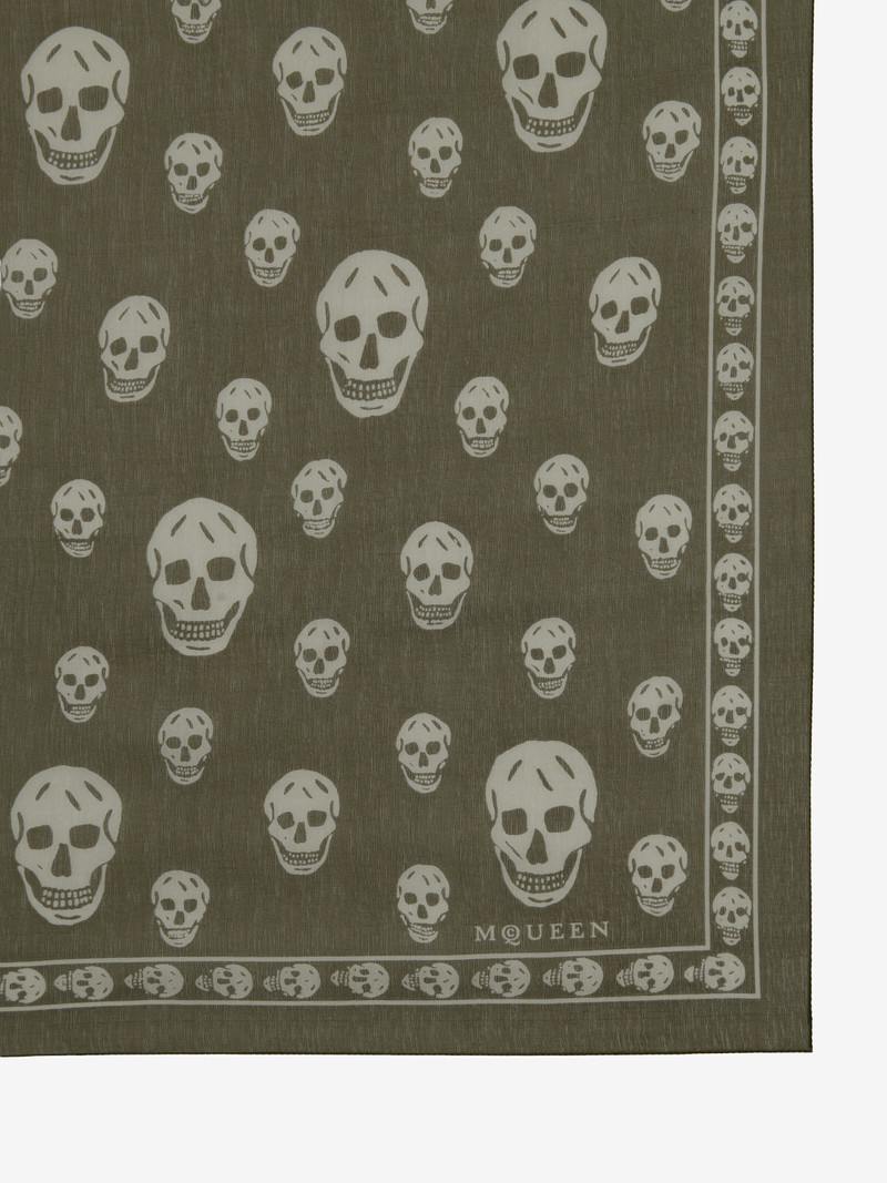 Alexander McQueen Classic Skull Scarf outlook