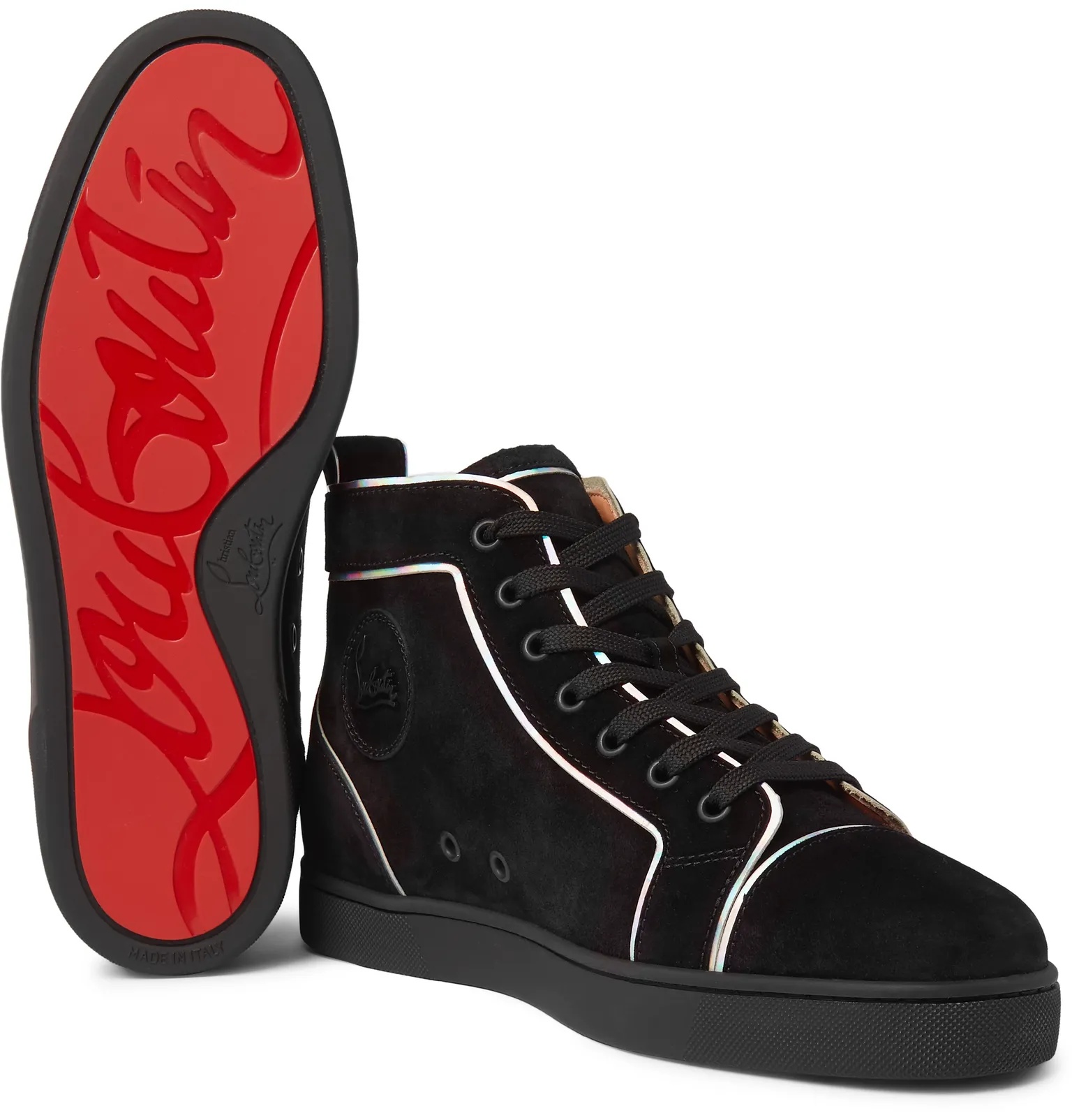 Louis Orlato Suede High-Top Sneakers - 3