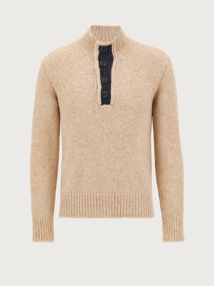 HIGH NECK JUMPER - 1