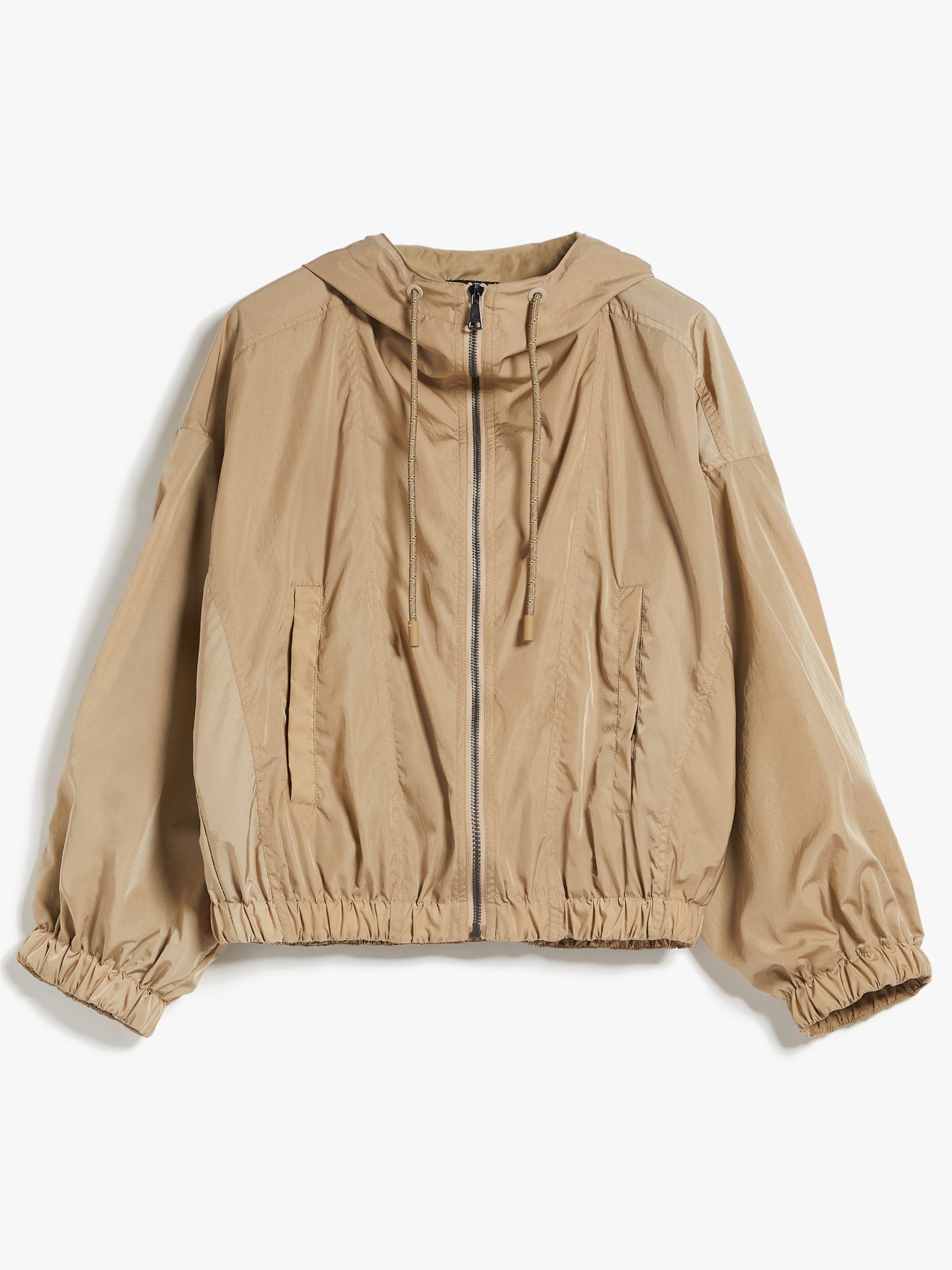 Max Mara MAIELLA Hooded taffeta jacket | REVERSIBLE