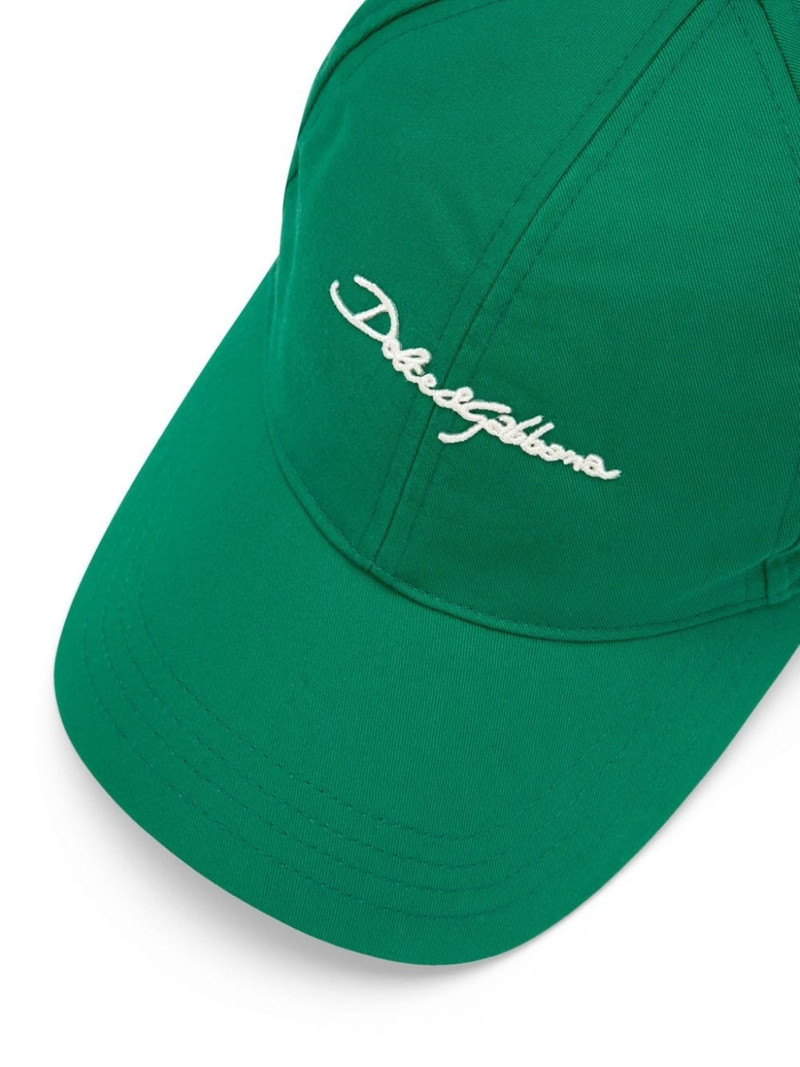logo-appliquÃ© cotton baseball cap 3