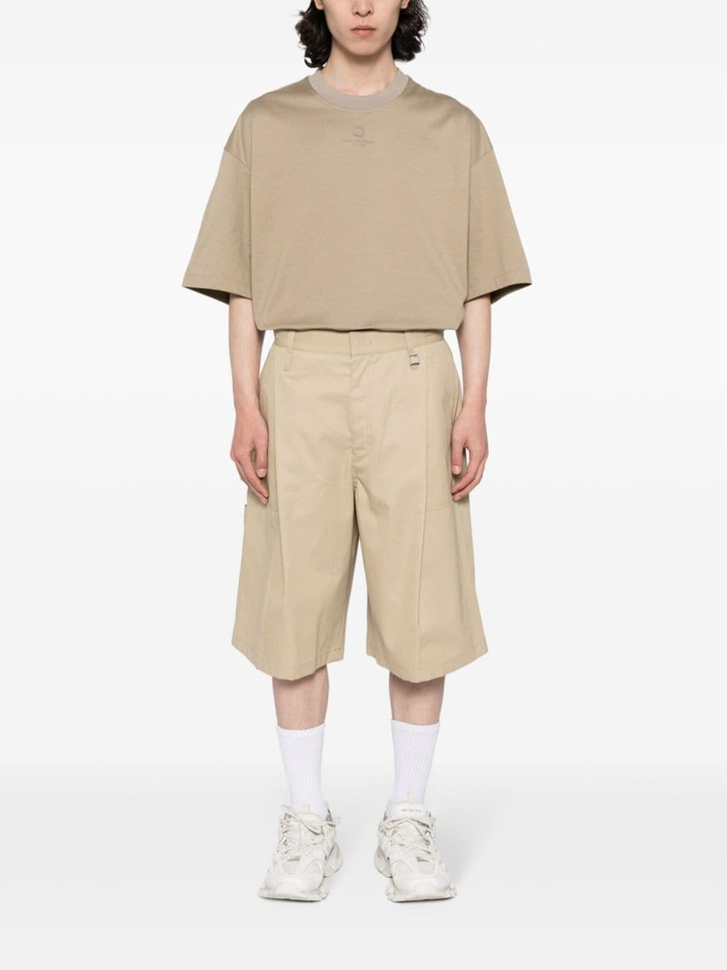 Wooyoungmi logo-embroidered cotton T-shirt outlook