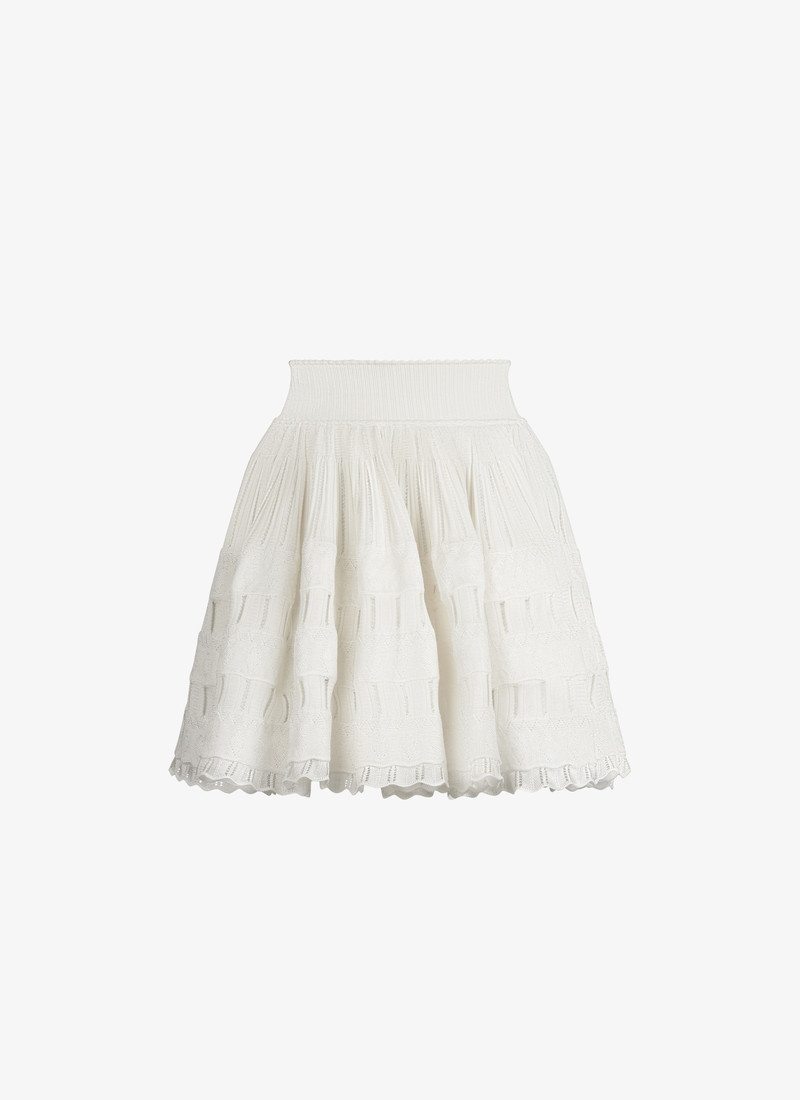 SHINY CRINOLINE SKIRT - 1