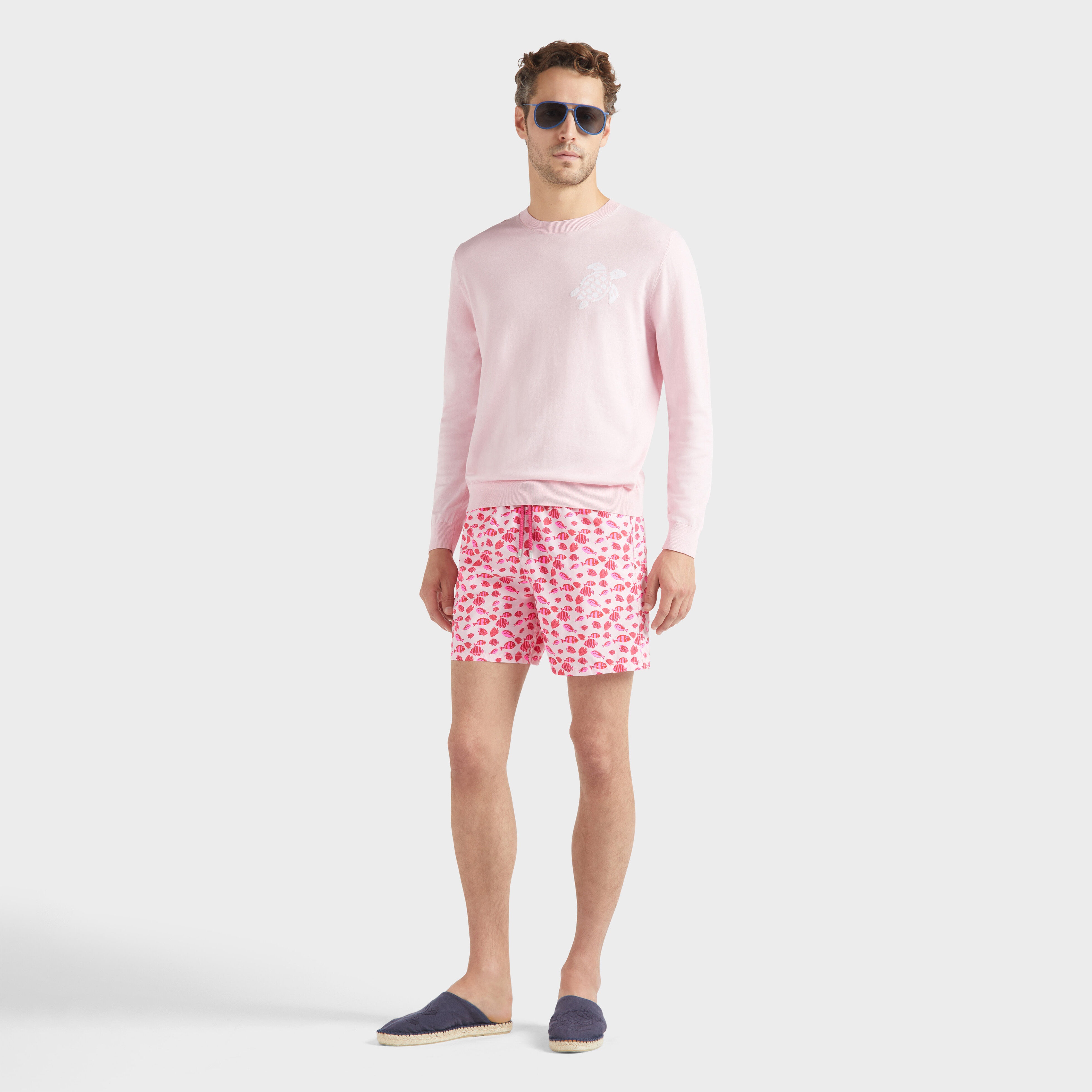 Men Swim Trunks Fishy Dance - 5