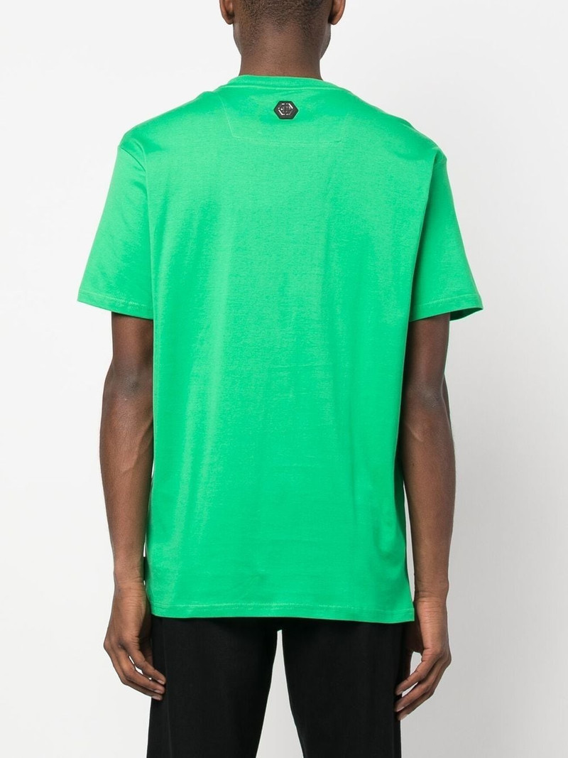 snake-print short-sleeve T-shirt 4