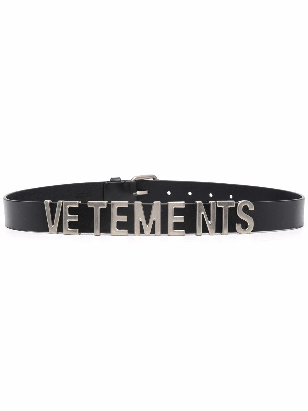 logo-lettering belt - 1