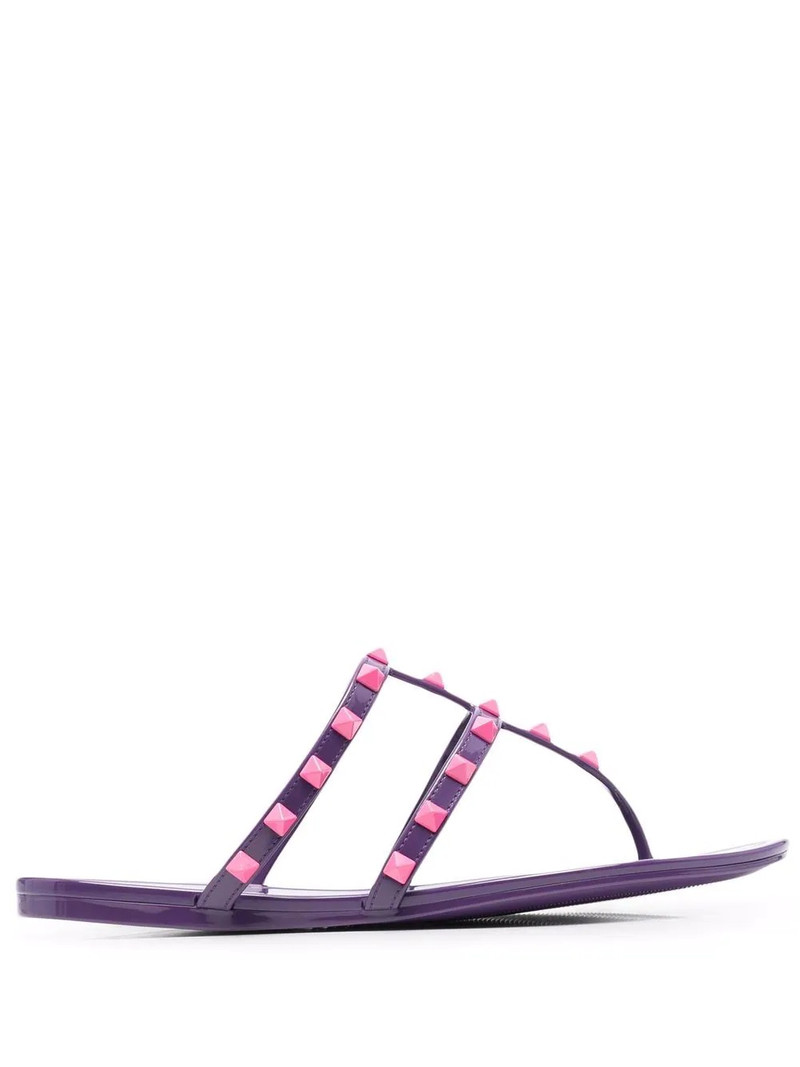Rockstud flat sandals 1
